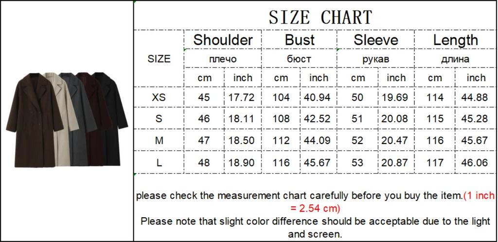 Women Winter Luxury Long Coats Solid Warm Soft Wool Long Coat Women High Street Loose Casual Double Breasted Overcoat 2025