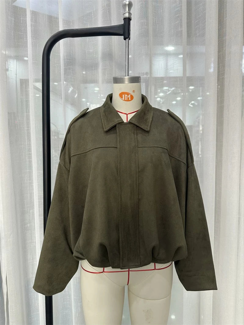 Women's Coat  2025 New Fashion Autumn and Winter Casual Jacket for Women Loose Chic Ladies Jacket