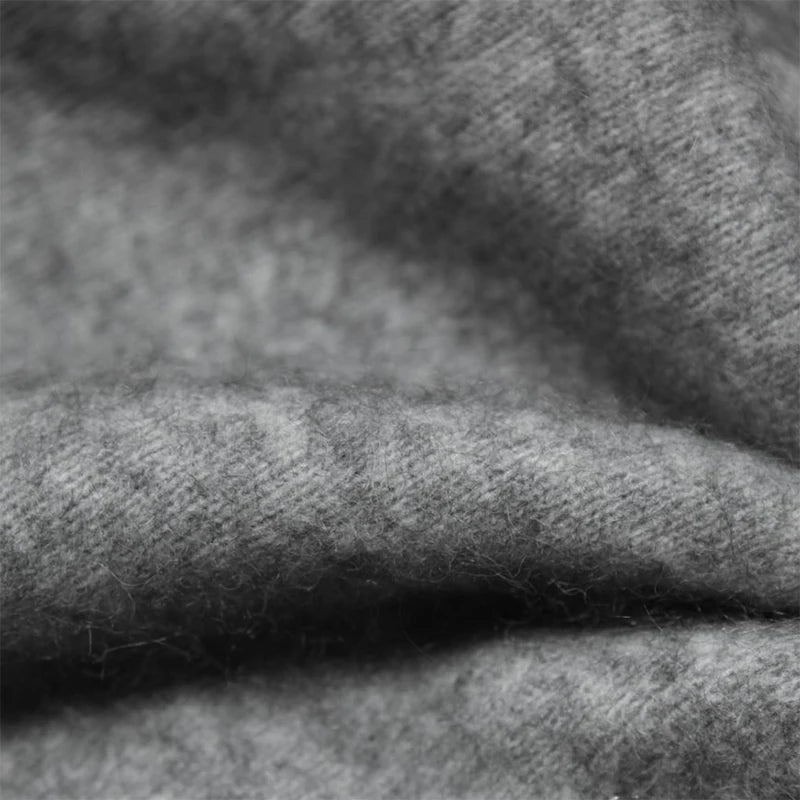 BAHTLEE-Women's Mohair Cardigan Knitted Sweater V-Neck Solid Long Sleeves Coat Keep Warm