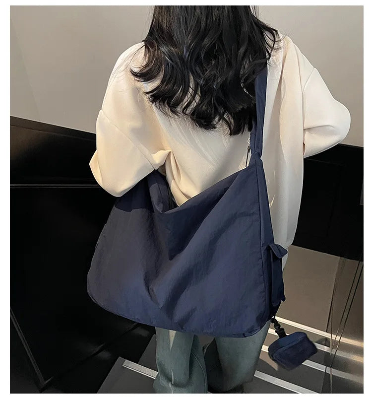 Women's Handbag Large Women Shoulder Shopper Bag Canvas Luxury Designer Cloth Tote Bags for Woman 2025 Trend Brands Big Female