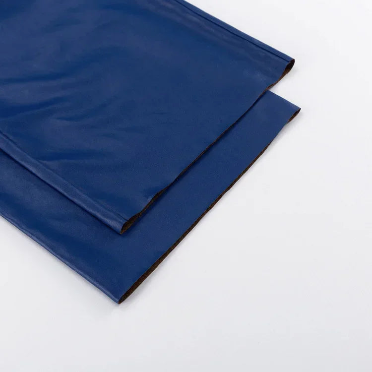 Women's Trousers Spring Fashion PU Leather Mid High Waist Lifting Hip Straight Leg Casual Women's Pants