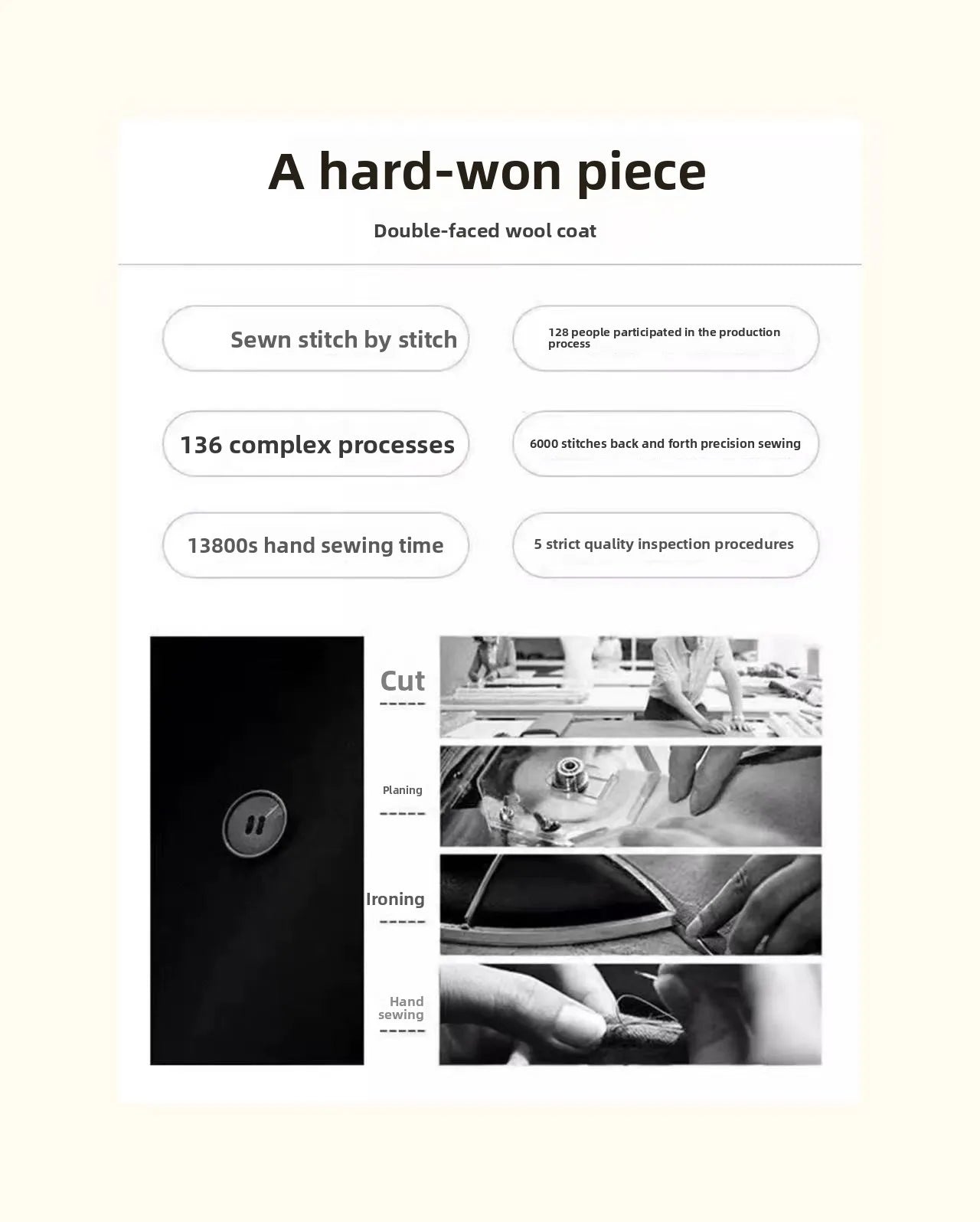 Women's Double-Faced Cashmere Coat - 2025 Autumn & Winter New Style