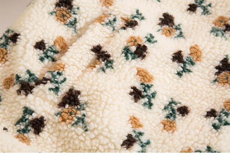 Winter Warm Lambswool Jacket for Men Fashion Stand Collar Zipper Loose Coat 2025 Leisure Hong Kong Style Coats Thickened Jackets