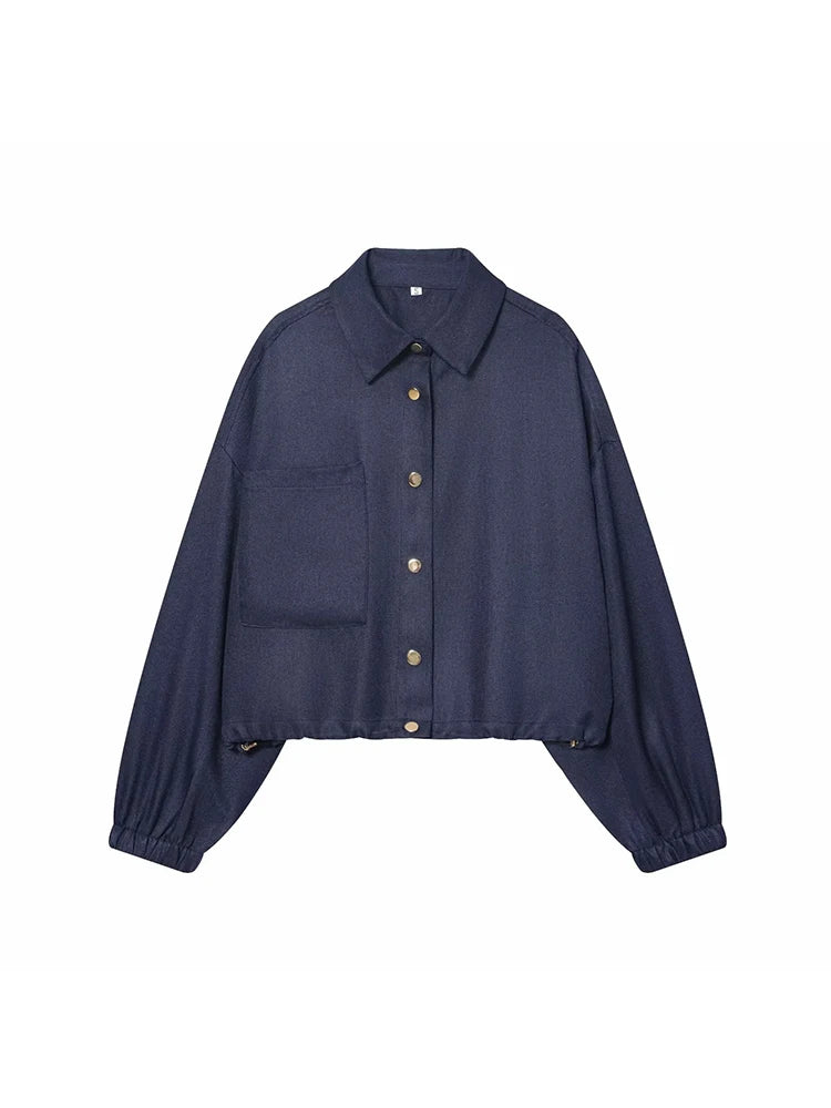 Women Winter  Autumn New Products Women's Clothing Long-sleeved Lapel Short Jacket Top Edge Straight Leg Pants Suit