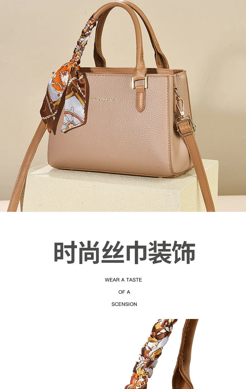 Women bag Handbag for women 2025 sac a main Casual foreign style Canvas large capacity ladies trend fashion elegant bag
