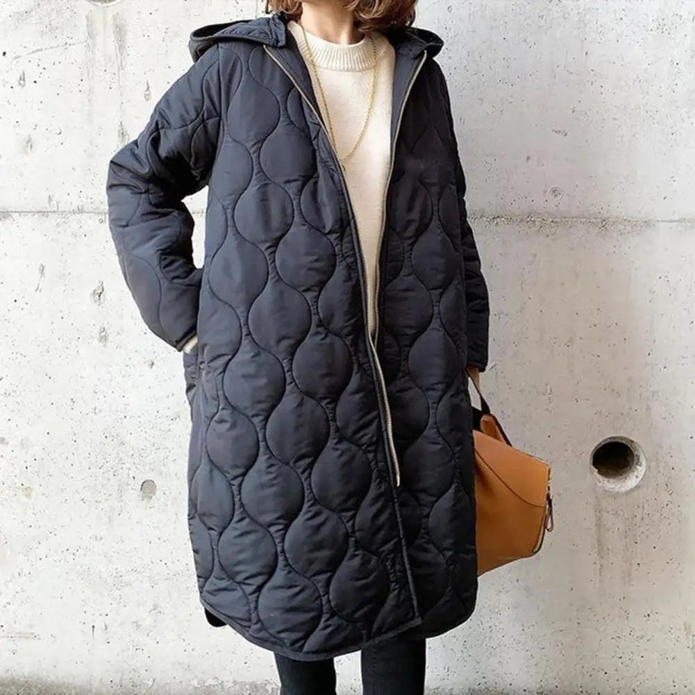 Women's Hoodies Coat Winter Warm Oversize Long Jacket Vintage Fashoin Long Sleeve Clothes Thick Overcoat Solid Woman Coat