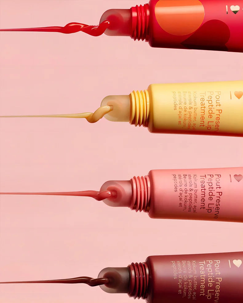 Winter moisturizing lip color lipstick,liquid lipstick moisturizing polypeptide pudding, Plumping Hydrating Lip Gloss Cosmetics