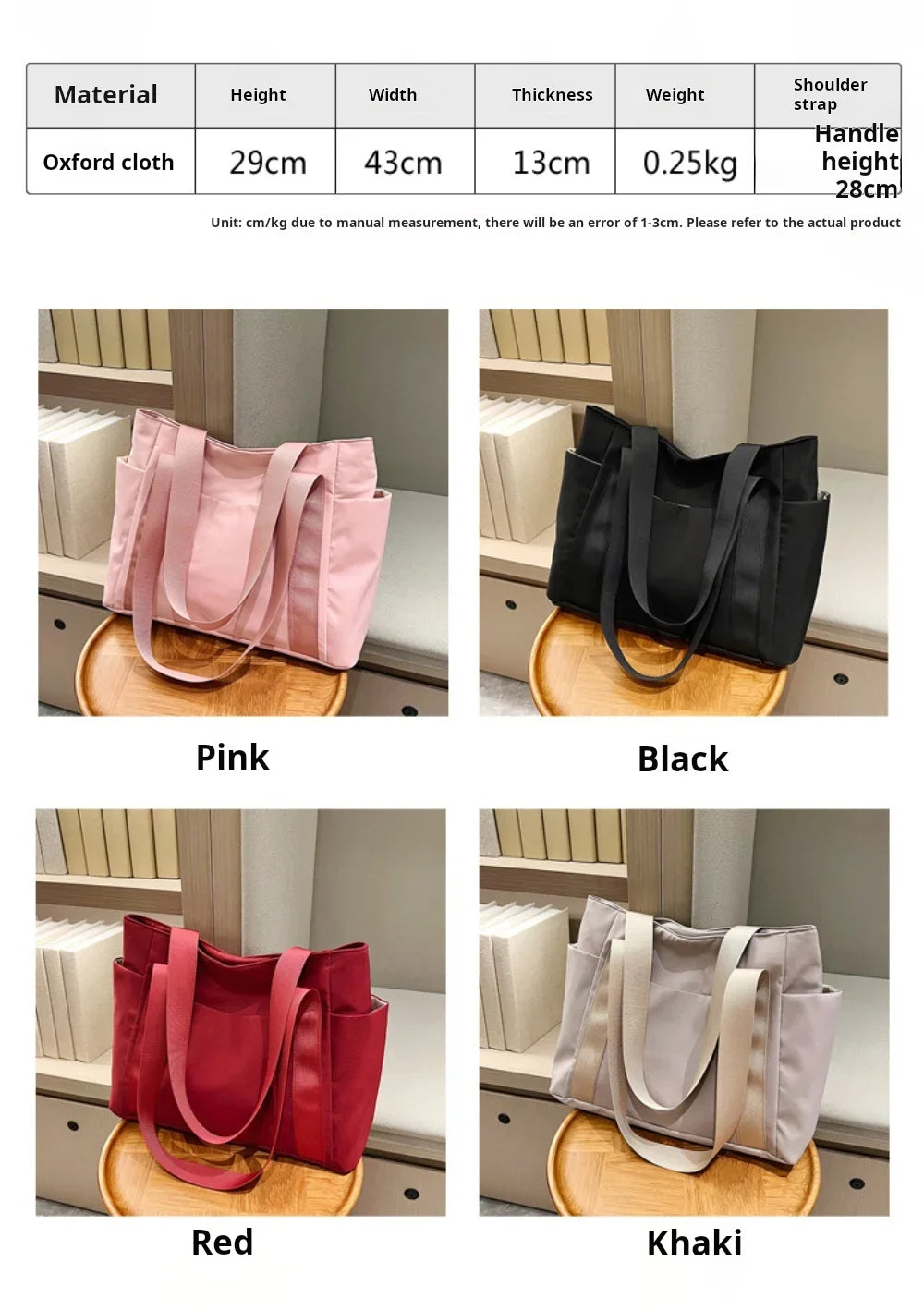 2024 New Handbags Casual Shopping Bags for Women Soft Canvas Big Capacity Tote Bag Messenger Big Mummy Shoulder Bag Ladies