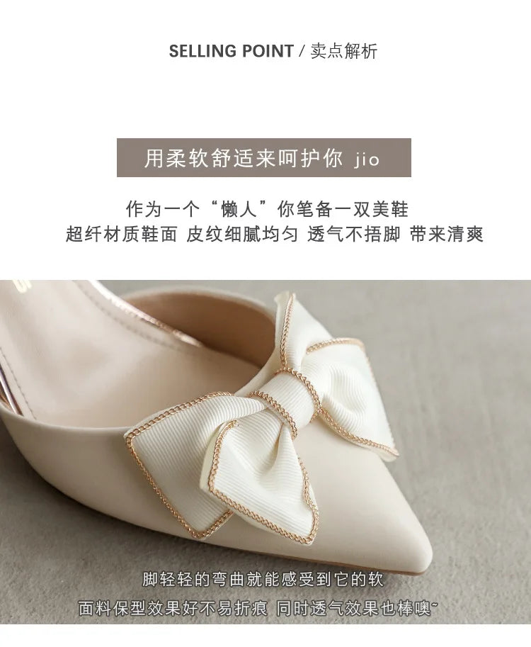 Shoes for Woman 2025 New Designer Luxury Elegant Medium Heels Women's Shoes Comfort Summer Elegant Female Party Fashion Classics