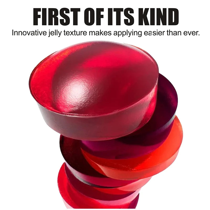 Milk Jelly Lipstick Blush Stick Moisturized Blusher Rouge Cream Shimmer Powder Blusher Stick Beauty Makeup for Women and Girls