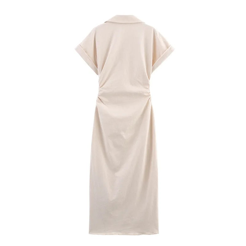 New Dresses 2025 Woman Fashion SummerSlim Denim Skirt Women's Clothing V-neck Tops