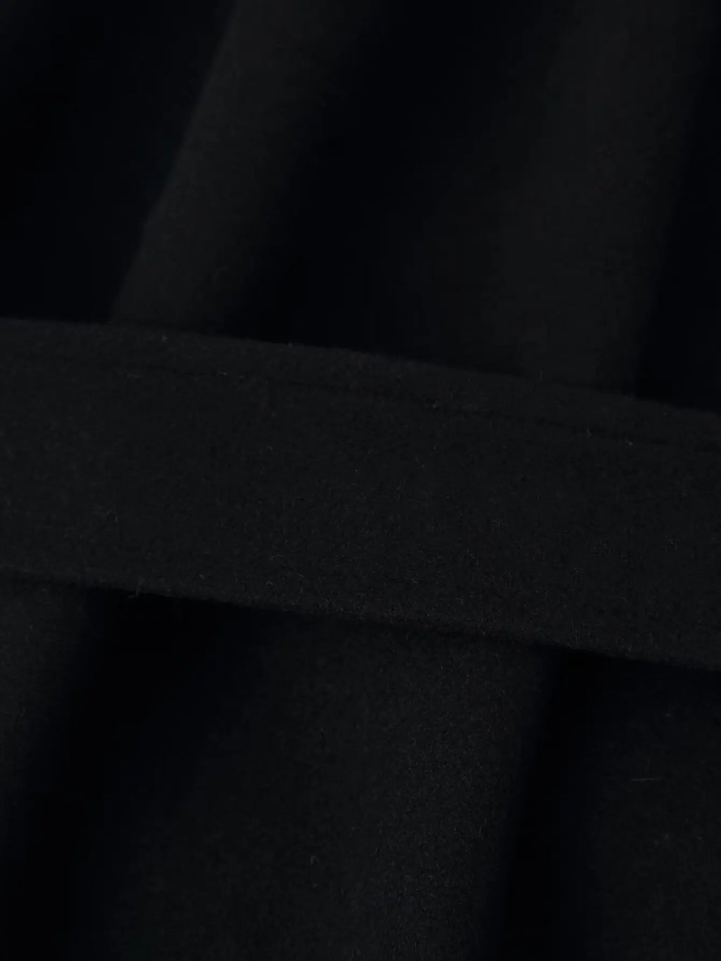 HH Women's Winter Fashion Coats Black Turn-Down Collar Long Sleeves Pockets Belt Decoration Female Elegant Slim Elegant Coat