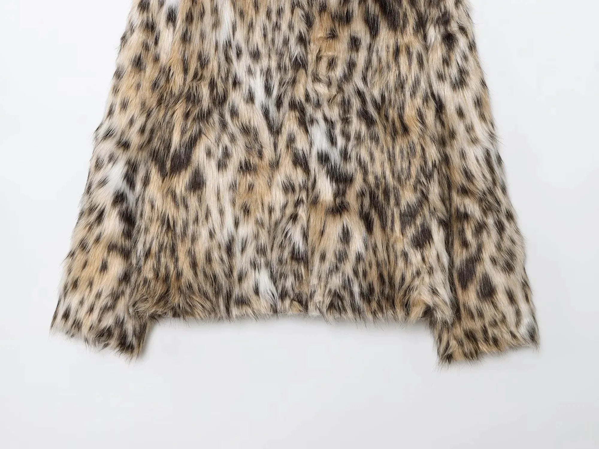 Women Fashion Faux Fur Coat Women 2025 Autumn Warm Stylish Casual Coat Winter Street Slim Elegant Outerwear Femme New