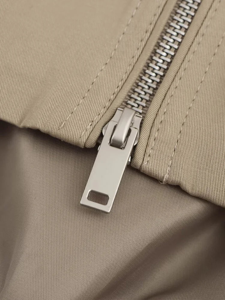 ZAJIA 2025 Spring New Women's Clothing European and American Style French Fashion Design Loose Vest Top