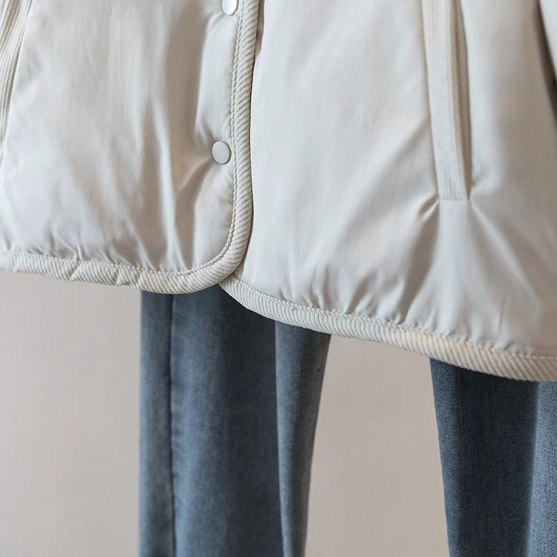 Women Coat 2025 New Double Sided Wearable Polar Fleece Loose Long Sleeve Keep Warm Jacket Tops