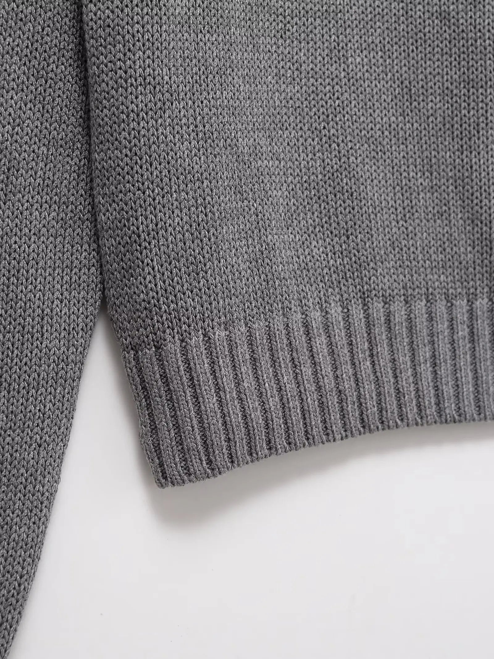 Women's Pullover 2025 New Style Fashionable Off-the-Shoulder Long-Sleeve Knit Top Front Button Design with Ribbed Hem