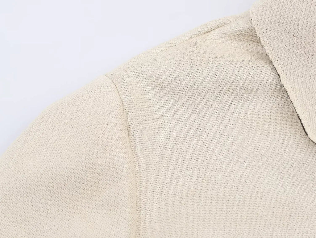 Women's Jacket 2025 New Arrival Women's Casual Fashion Short Jacket Single-Breasted Design