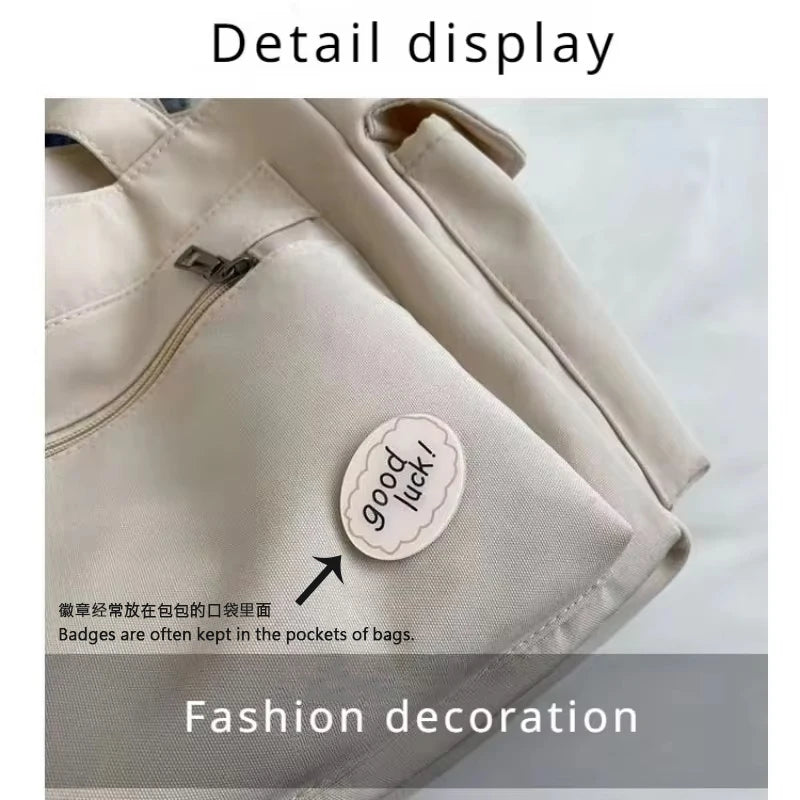 Women's Fashion Shoulder Bag Class Large Capacity Student Tote Bag New Canvas Commuter Handbag Carrying Bags cabas eco bag