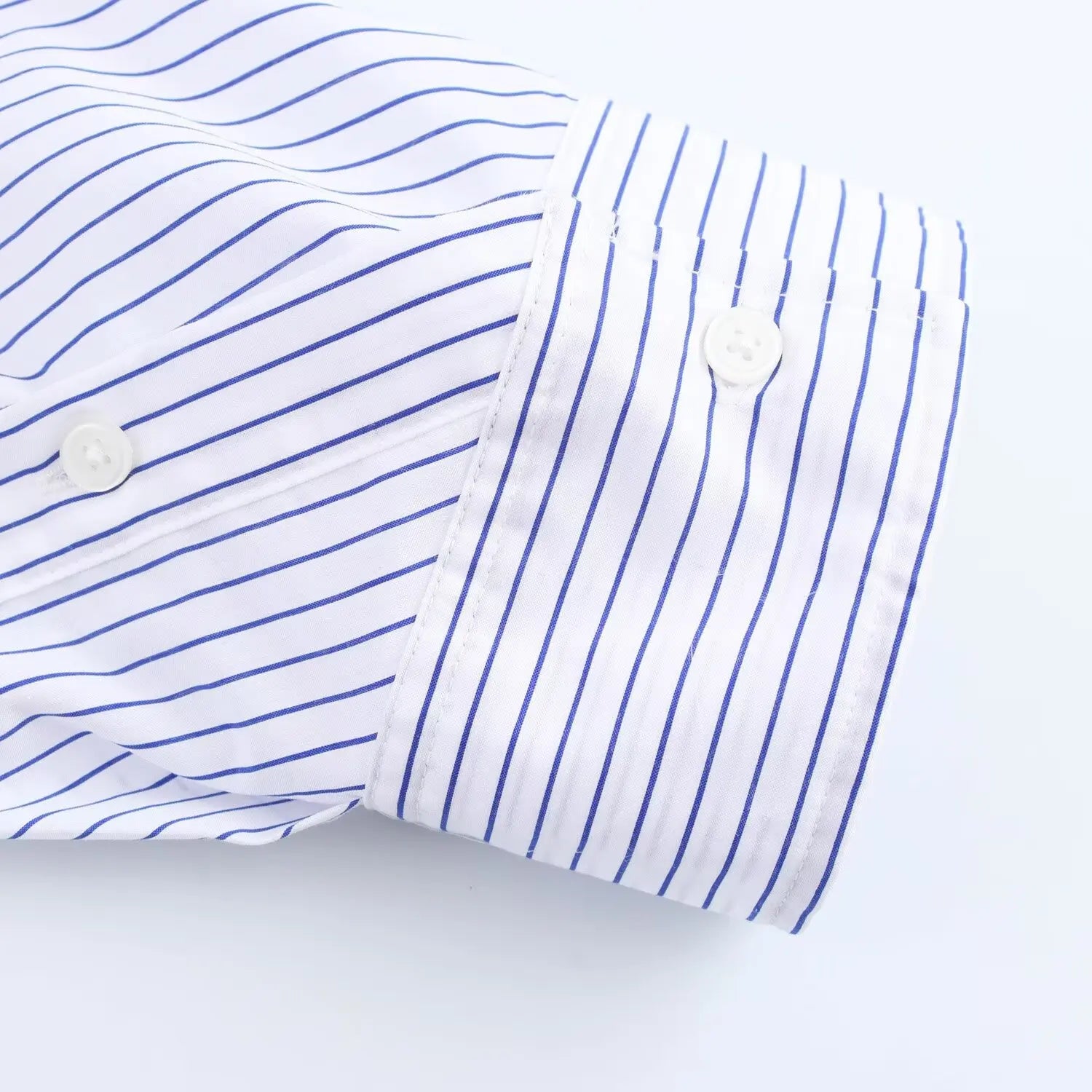 HH Women Elegant Commuter Shirt Splicing Loose Striped Single-breasted Lapel Blouse Female Spring Casual Long-sleeved Top