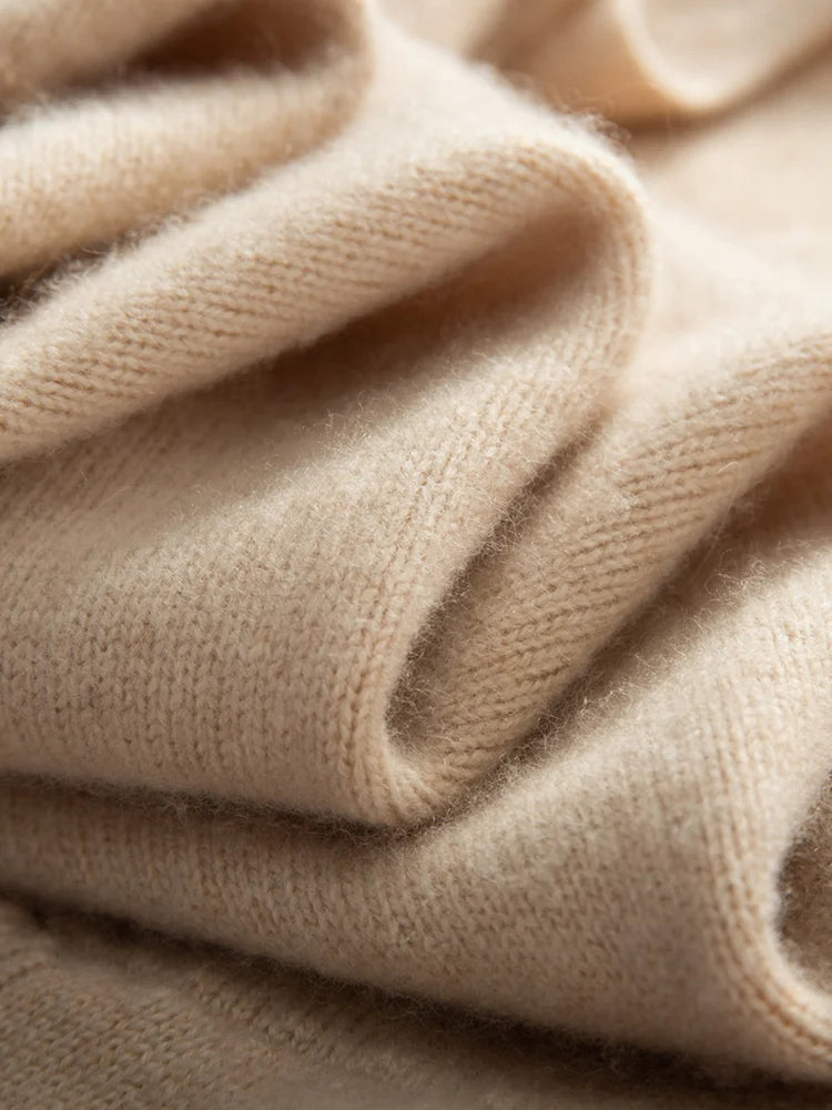 Women Cashmere Sweater Waistcoat Cardigans Vests 100% Cashmere Knitwear Autumn Winter Classics Sleeveless V-neck Office Lady Top