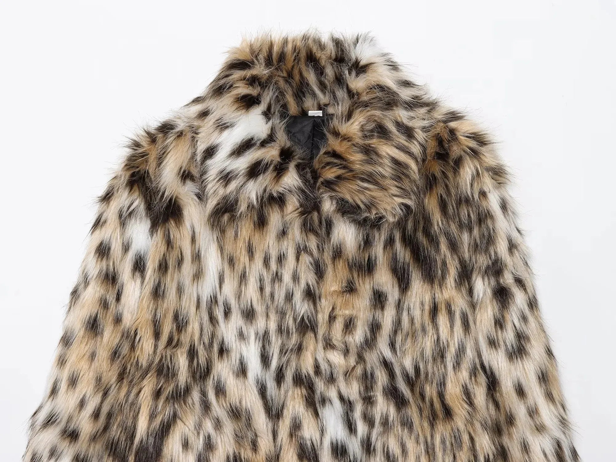 Women Fashion Faux Fur Coat Women 2025 Autumn Warm Stylish Casual Coat Winter Street Slim Elegant Outerwear Femme New