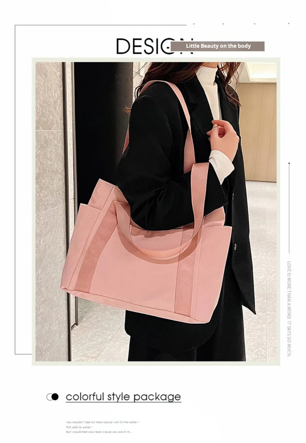 2024 New Handbags Casual Shopping Bags for Women Soft Canvas Big Capacity Tote Bag Messenger Big Mummy Shoulder Bag Ladies