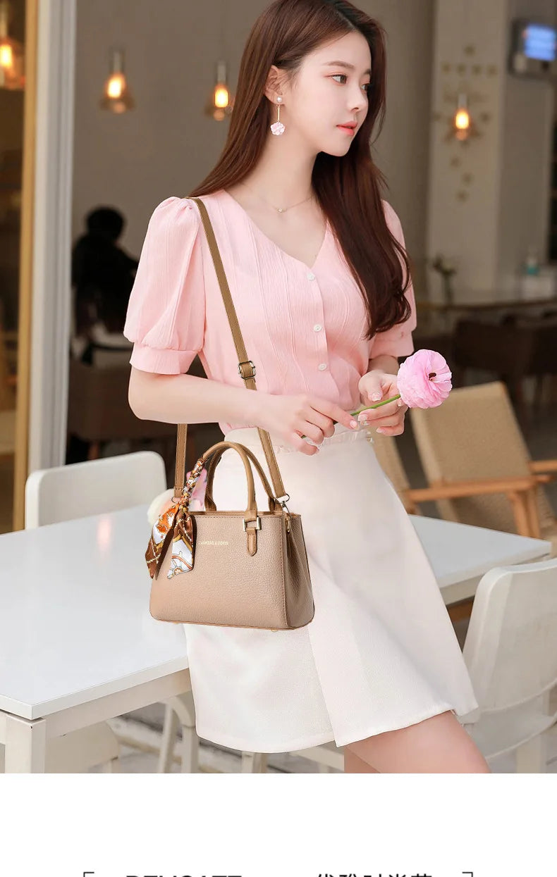 Women bag Handbag for women 2025 sac a main Casual foreign style Canvas large capacity ladies trend fashion elegant bag