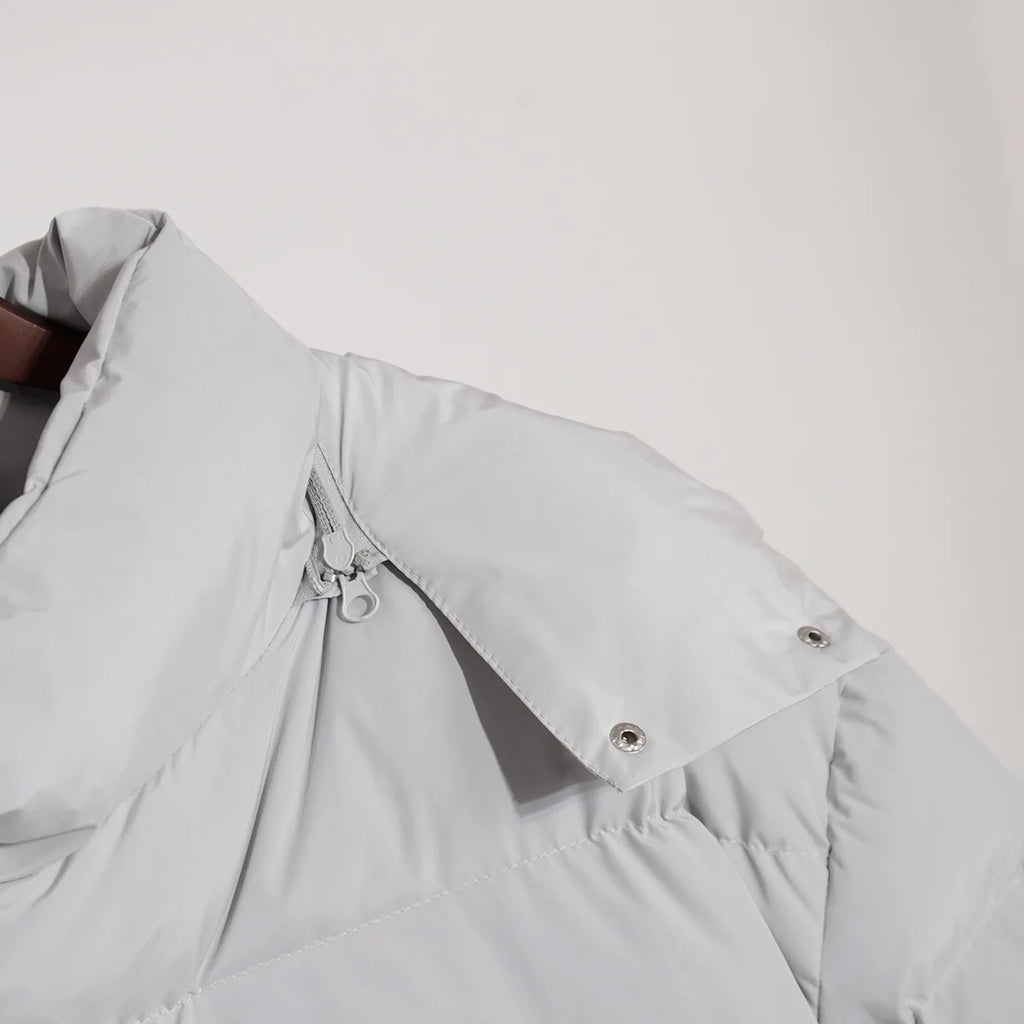 2024 Women Winter Coat Long Sleeve Hooded Thick Cotton Down Coat Women Tops Loose Style Warm Jacket Coat Casaco Feminino