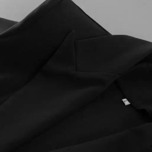 Women's Coat 2025 Autumn New V-Neck Lace Lace Queen Style Black Temperament Small Suit Coat Gorgeous Retro Elegant Coat