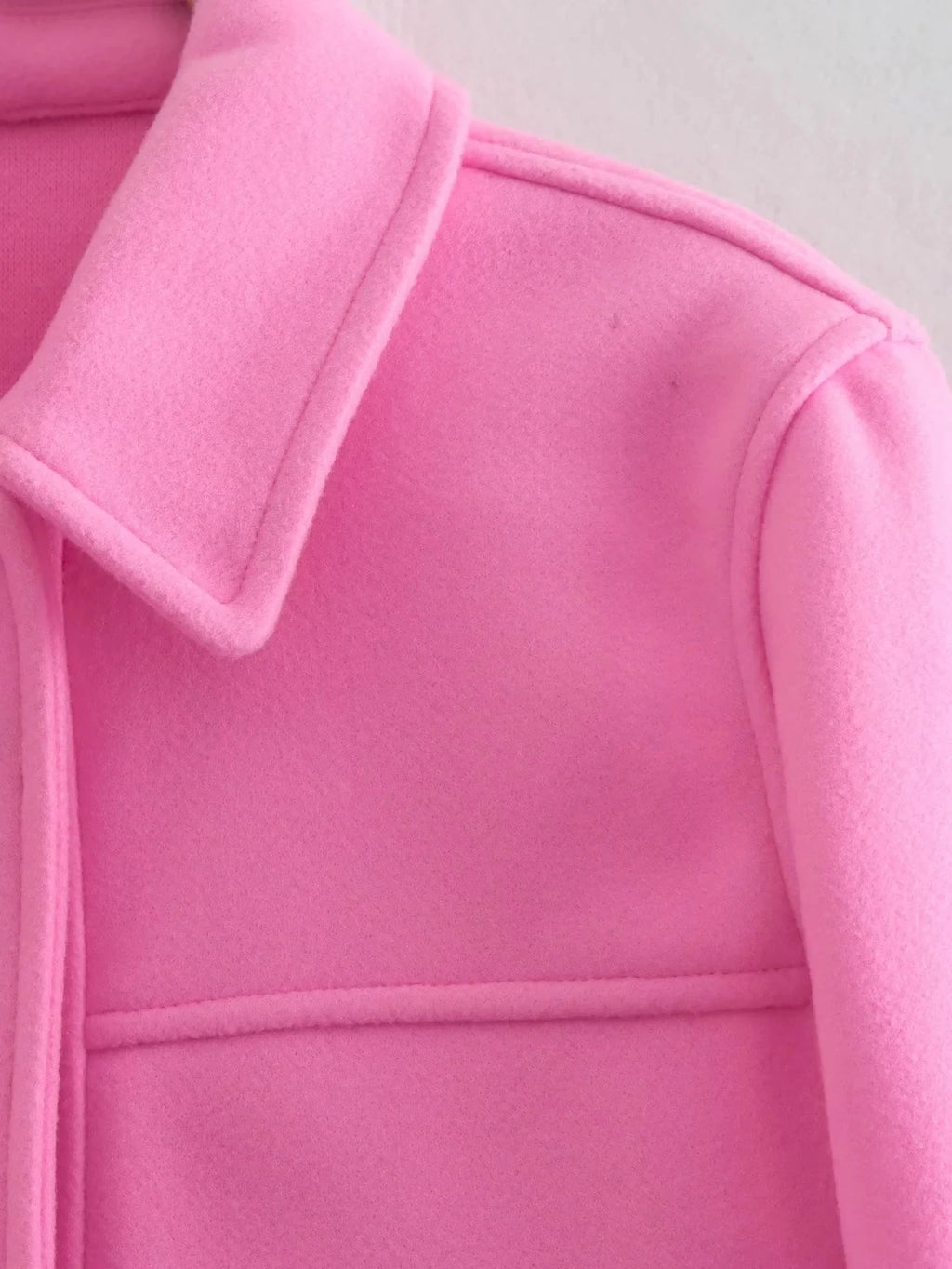 HH Jackets For Womens Autumn Fashion Solid Front Pockets Button Long Sleeve Jacket Elegant Woman Casual Outerwear Coat