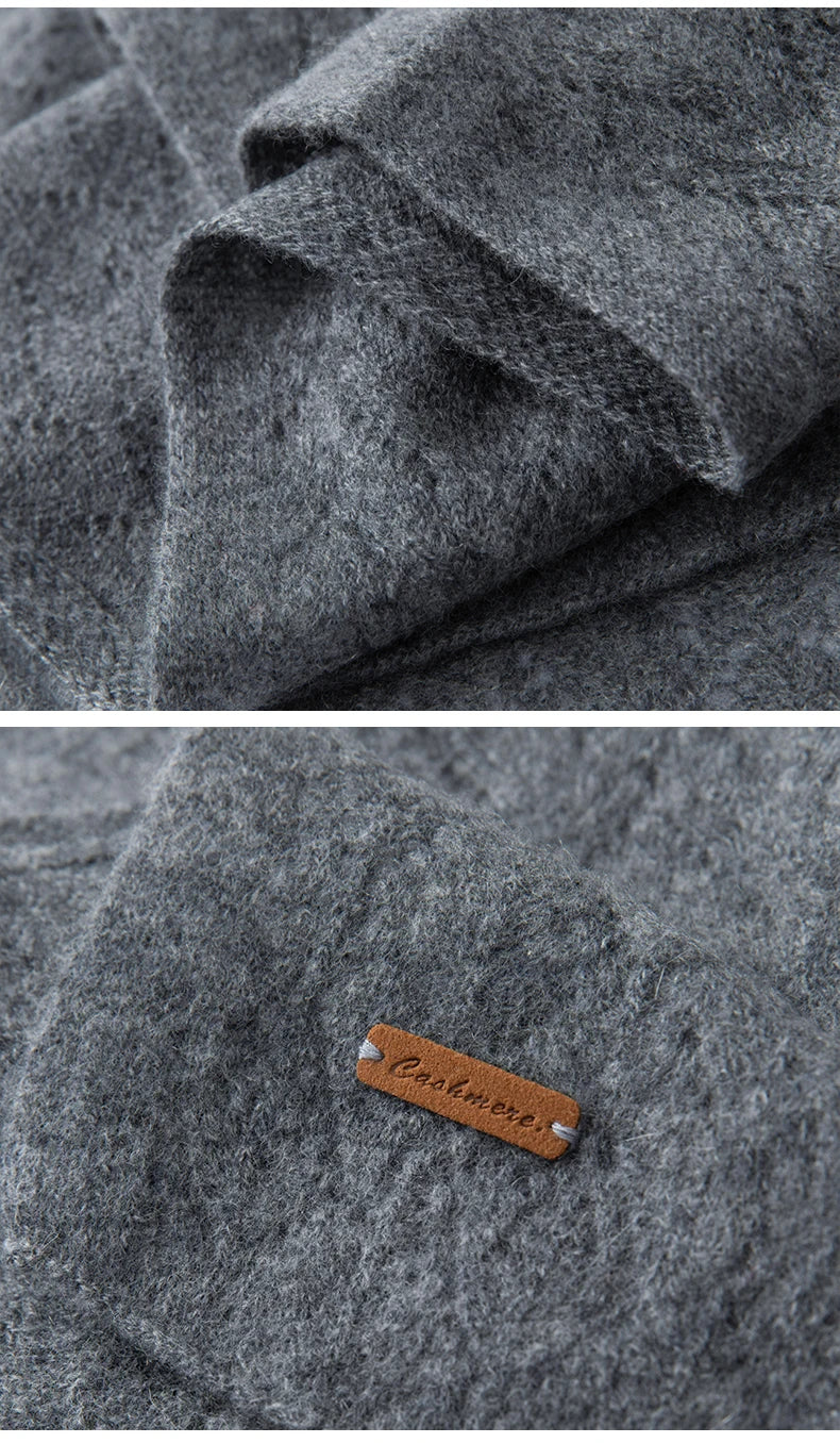 Women 100% Pure Cashmere Knit Scarf Patterned Winter Warm Soft Cozy Fashion Casual Neck Warmer Cold Weather Accessory