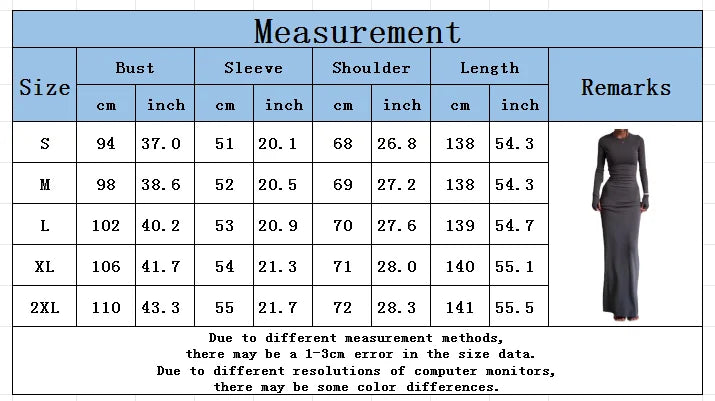 Women's Dress, Fashionable, Sexy, Tight Fitting, Hip Hugging, Comfortable, Solid Color, Long Style, Spring New Item