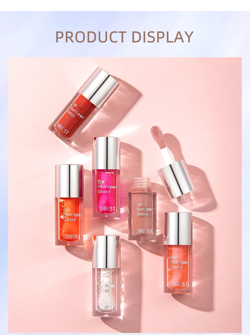 Plump Lip Glow oil Lip Care Oil Plumping Lip Gloss Non-Sticky Formula lip oil moisturizing Lipstick Hydrating Polished lips oil