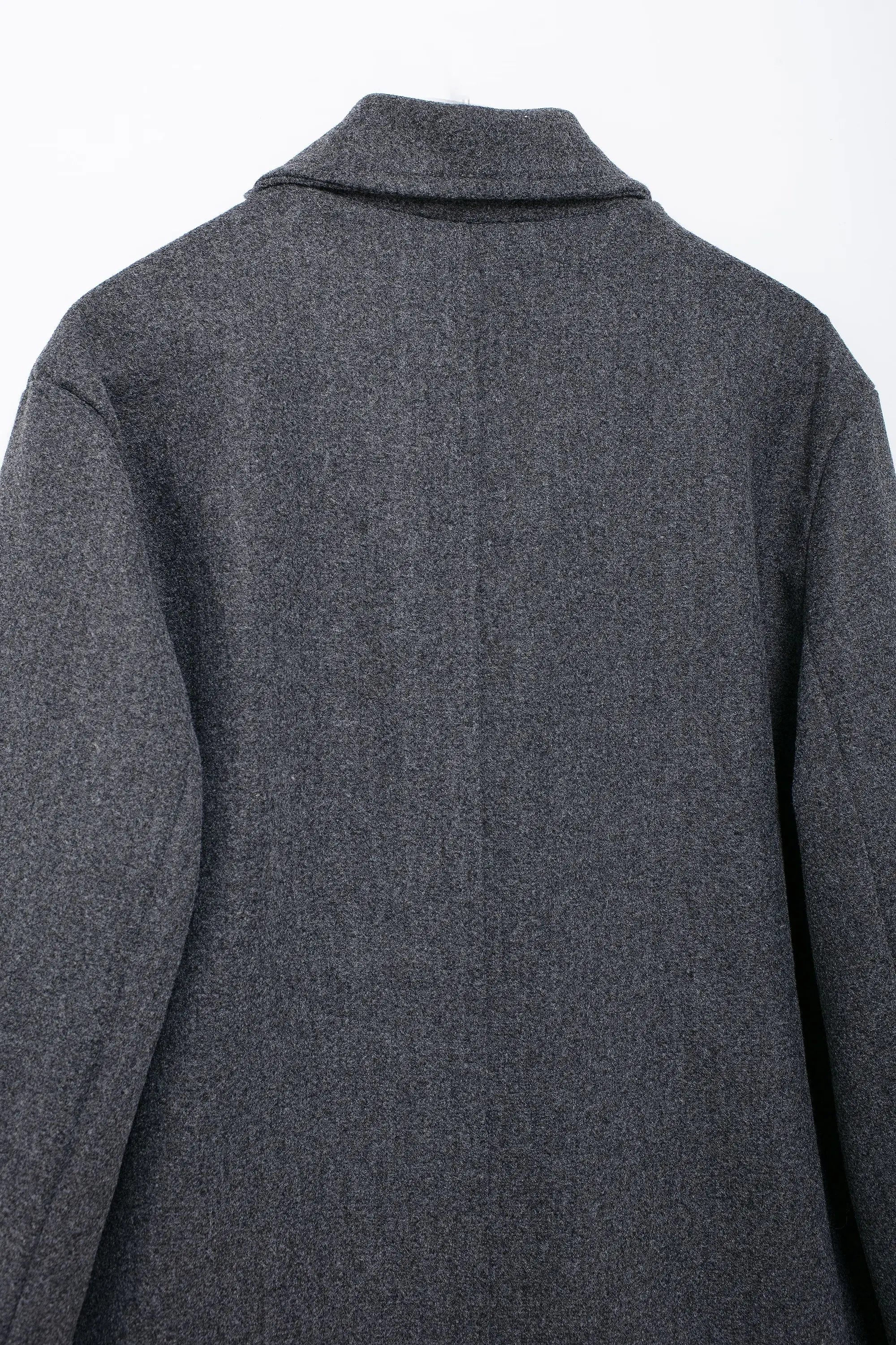 Winter Coat For Women 2024 Solid Lapel Double Breasted Long Cardigan Top Female Pokcet Streetwear Woman New In OuterCoat