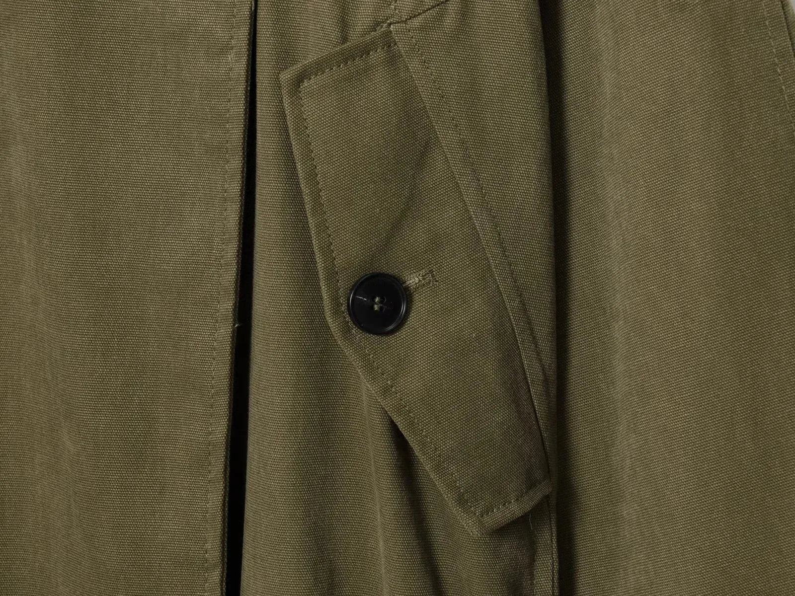 Women's 2025 Autumn New Trench Coat Style Army Green Long Sleeve Cotton Belt Decorative Trench Coat Casual Versatile jacket