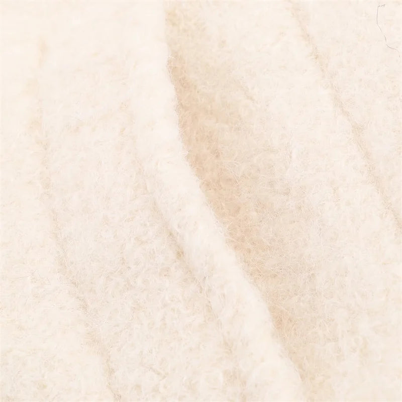 Women's Coat 2025 Autumn New Style White Long-Sleeve Double-Breasted Simple Loose Coat Casual Fashion Versatile