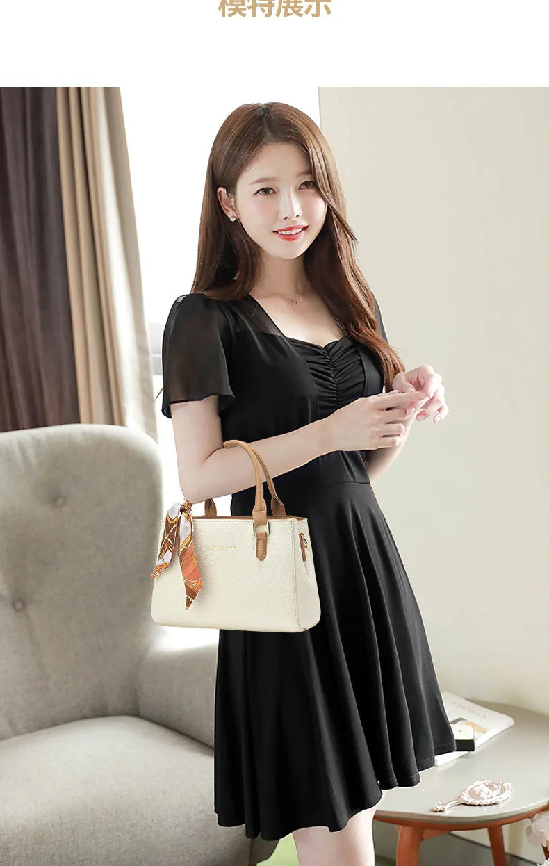 Women bag Handbag for women 2025 sac a main Casual foreign style Canvas large capacity ladies trend fashion elegant bag