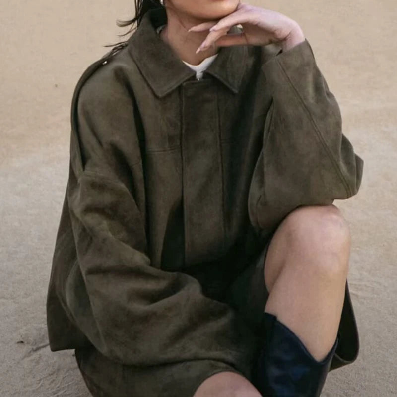 Women's Coat  2025 New Fashion Autumn and Winter Casual Jacket for Women Loose Chic Ladies Jacket