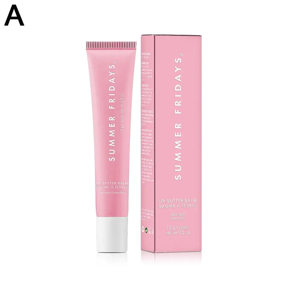 Summer Fridays Lip Balm Lipstick Moisturizing Glossy Smooth Soft Lips Cosmetics Sugar Vanilla Beige Sweet Mint Makeup Lip Care