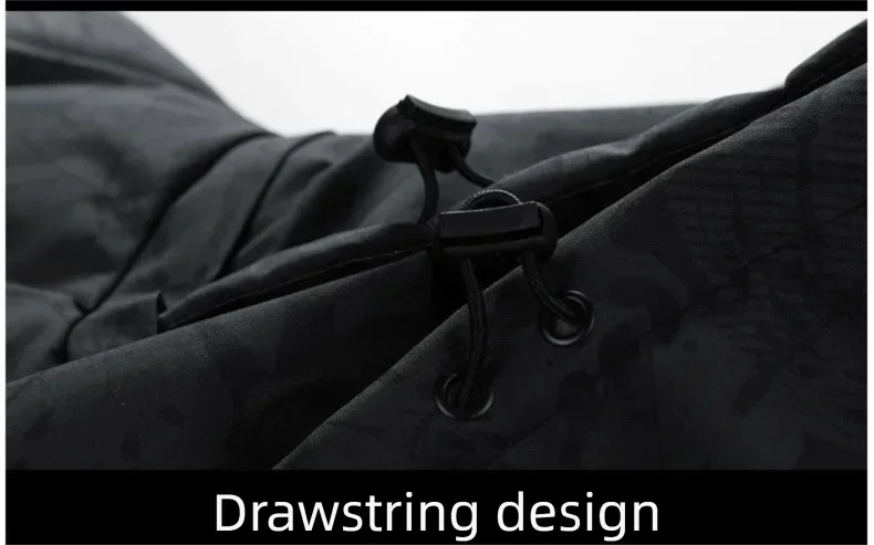 Men's coat  winter cotton padded jacket with hood  warm camouflage  thickened and down down cotton padded jacket