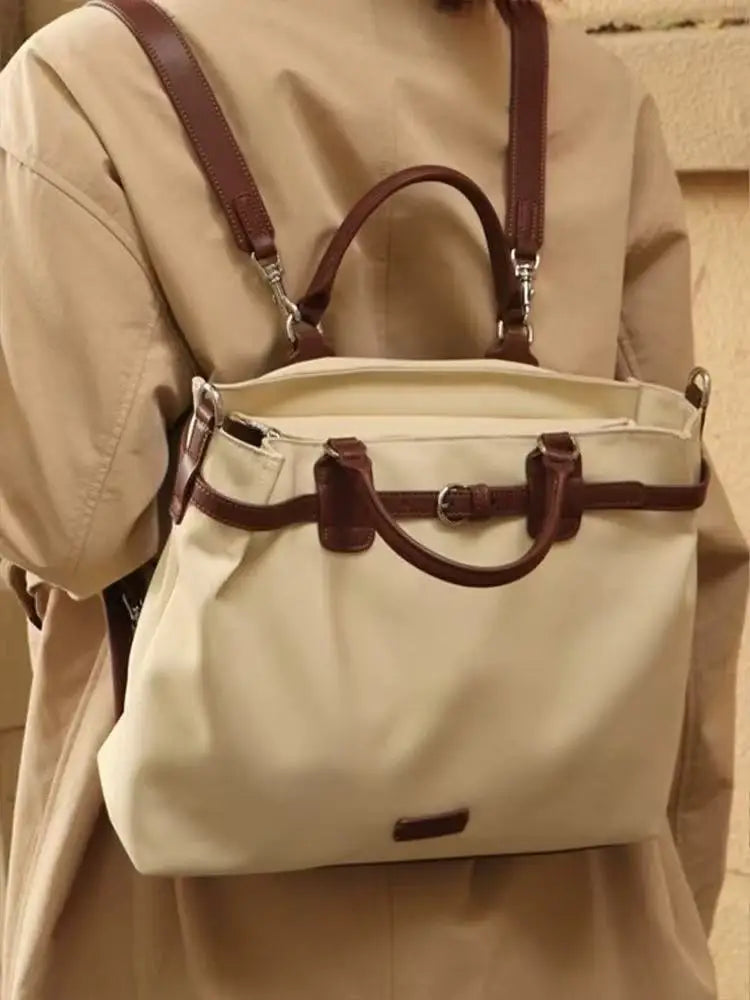 Bags for Women Nylon multifunctional Backpack Retro Large Capacity Handbag Single Shoulder Crossbody bags Designer Original Tote