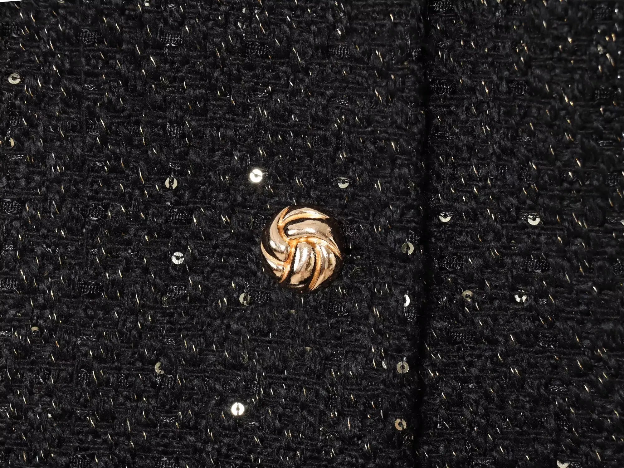 BSAY tweed jacket with belt women's clothing autumn winter new Round long sleeved button up outerwear chic France short coats