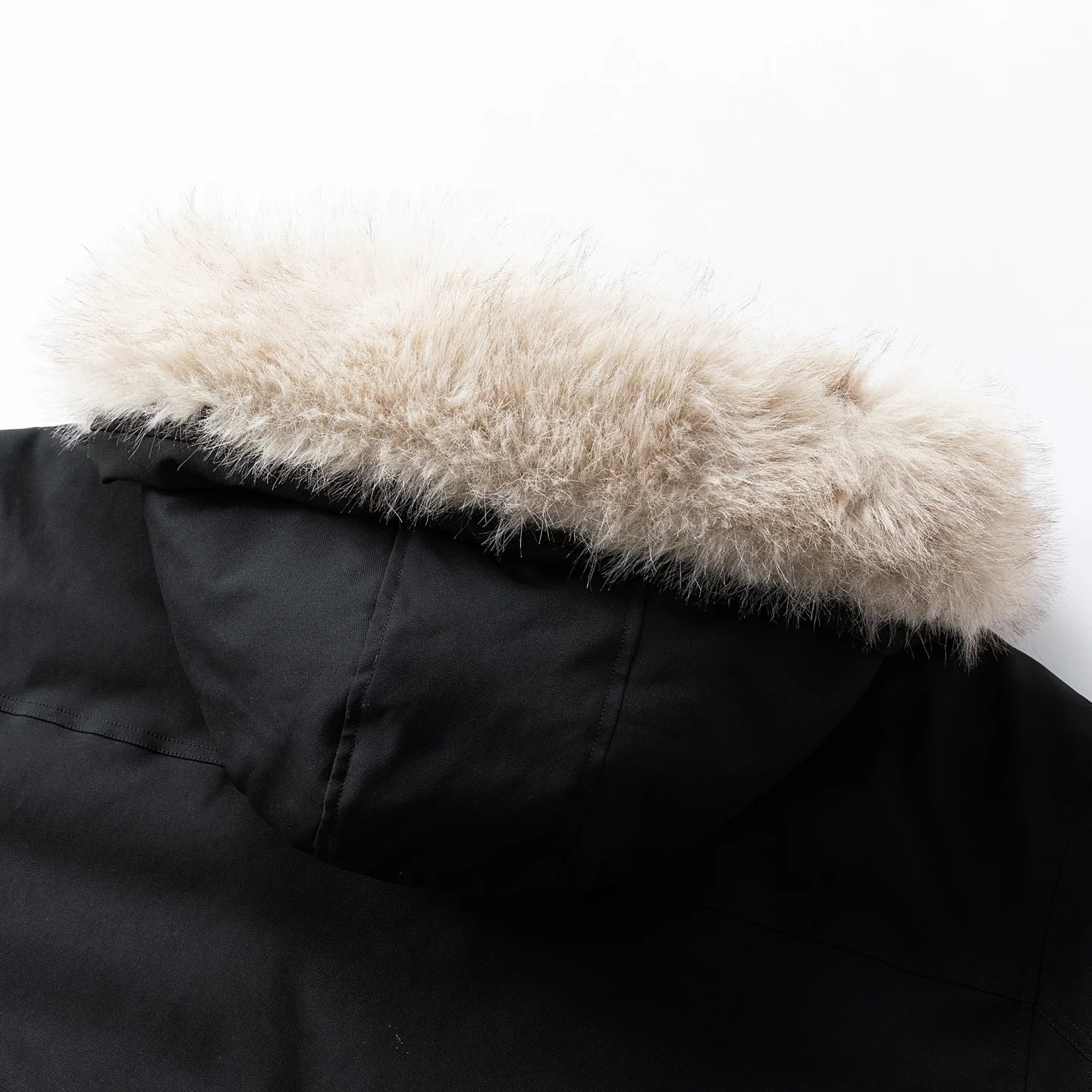 Men's Winter Jacket Woolen Collar Cotton-padded Jacket Outdoor Thickened Hooded Jacket Casual and Windproof Jacket for Teenagers