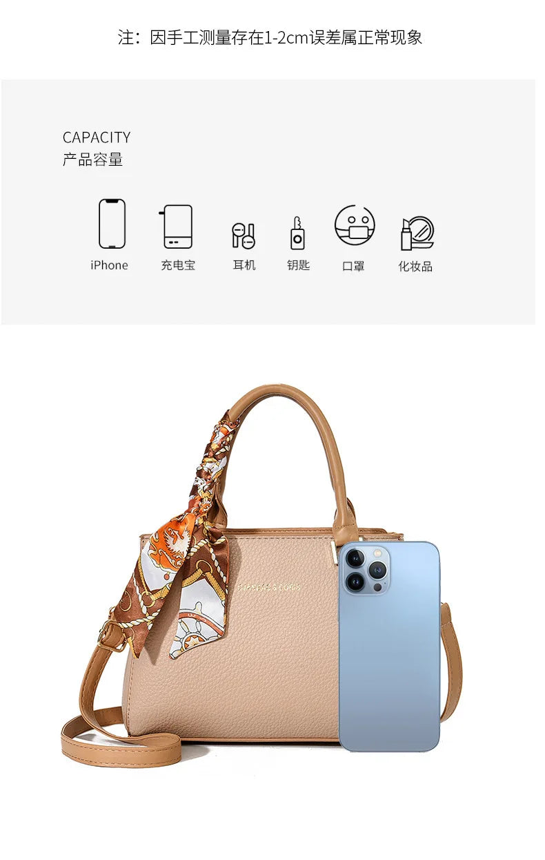 Women bag Handbag for women 2025 sac a main Casual foreign style Canvas large capacity ladies trend fashion elegant bag