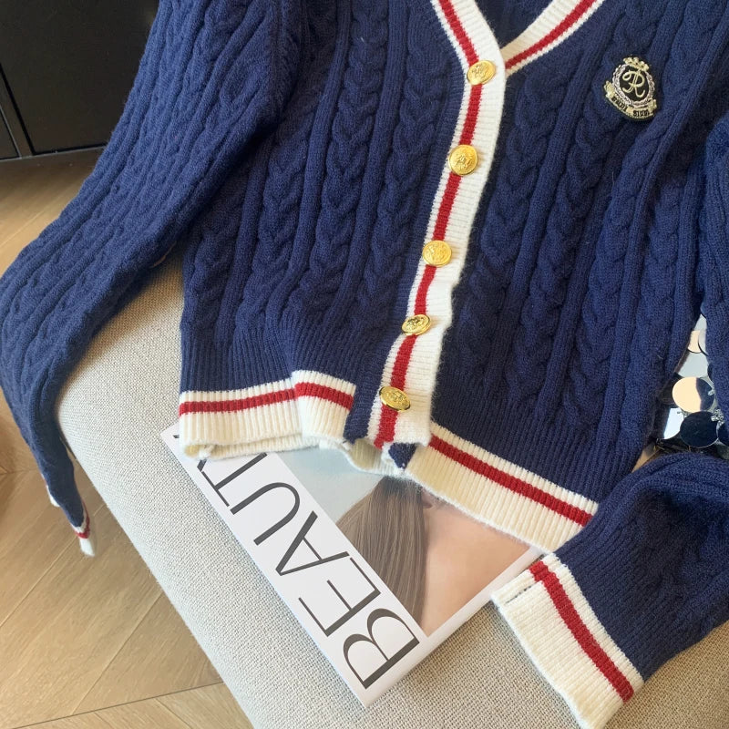 New 2024 Autumn Winter Cashmere Top Women V Neck Pullover Warm Knitwear Jumper Woman Clothes Twist Outwear Knited Tops Women