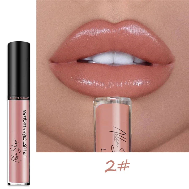 Liquid Lipstick Waterproof Shimmer Lip Gloss Tint Long Lasting Velvet Cream Lips Colors Matte Lipsticks Makeup Sexy 12 Colors