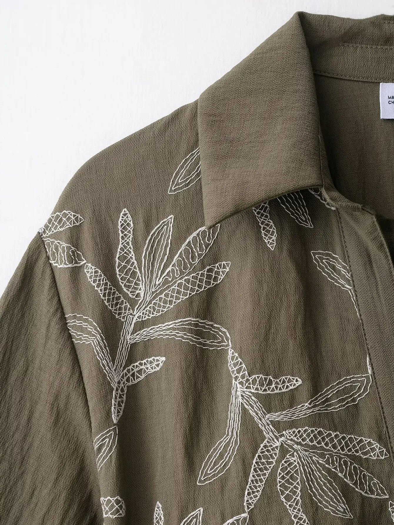 2025 Fashion Elegant Woman Embroidery Short Skirts Sets Women Leisure 2 Piece New Summer Lapel Short Tops +Skirts Two Piece