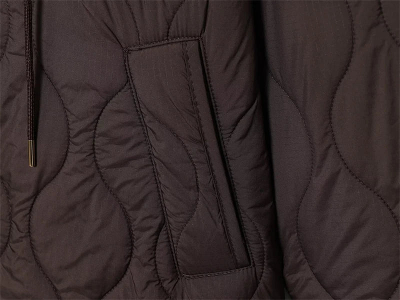 Women's Coat 2025 New Fashion Autumn and Winter Warm Hooded Parkas Quilted Coat for Women Casual Chic Ladies Coat