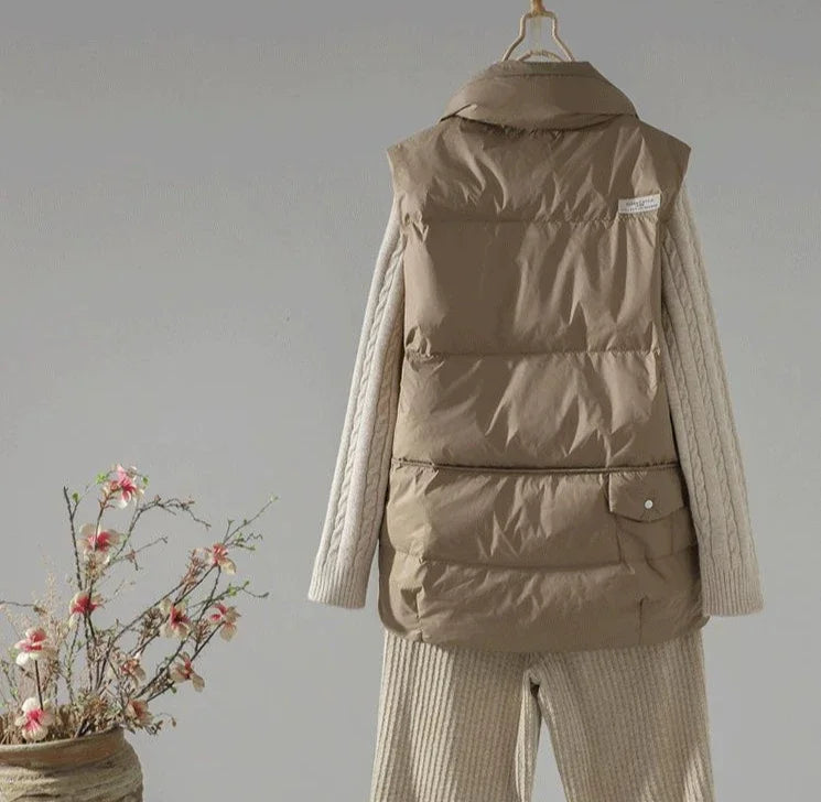 Women's Vests Warm Loose Sleeveless Youthful Trend 2025 Lady Padded Cotton Giletes Insulated Casual Demi-season Autumn Cheap