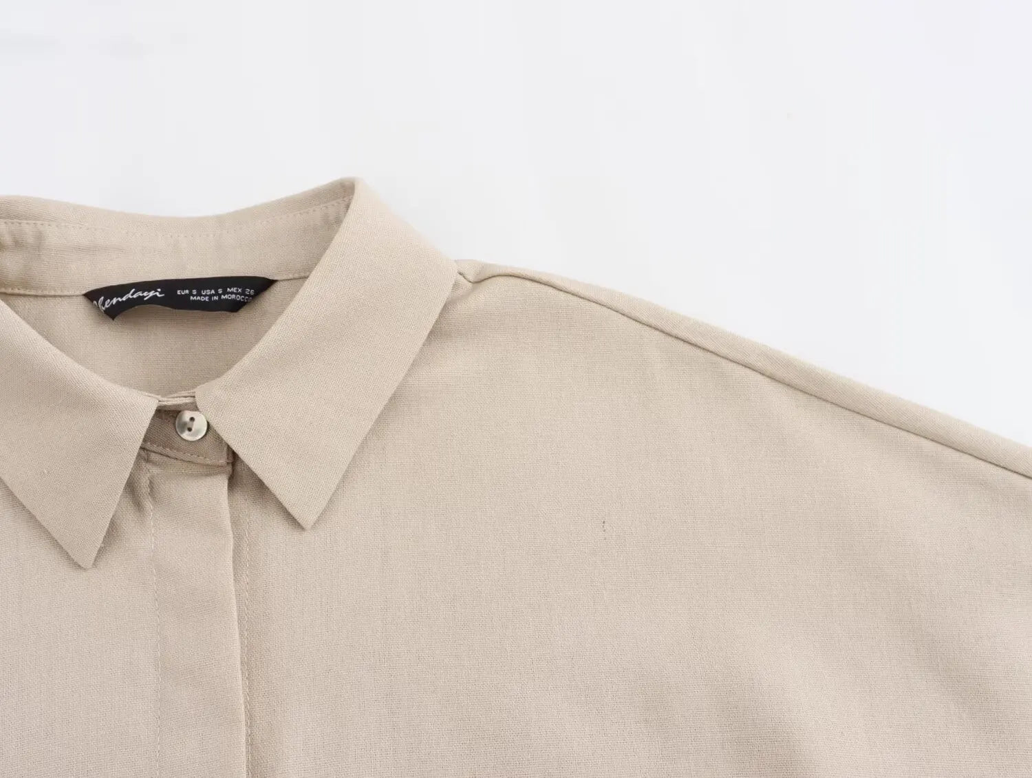 2025ZA&JIA new women's wear European and American style French design shirt versatile casual loose shirt